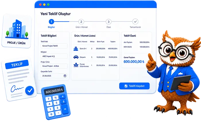 Connect Master Teklif yönetimi görseli