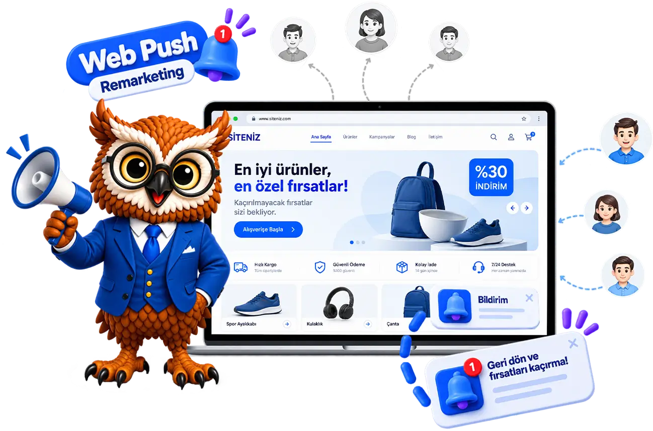 Daynex Connect Master tarayıcı bildirimleri görseli